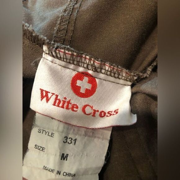 White Cross Chocolate Brown Boot Flare Cargo style Cotton Pants - Picture 2 of 15